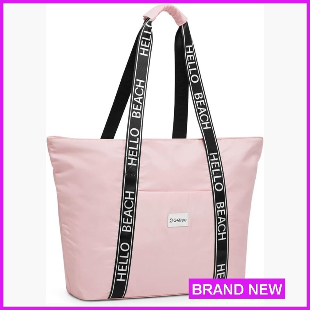 Waterproof Personalized Tote Bag Large Capacity Travel Beach Essential